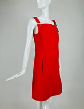 Vintage Andre Courreges Mod Two Piece Suspender Dress and Jacket 1960s