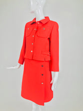 Vintage Andre Courreges Mod Two Piece Suspender Dress and Jacket 1960s