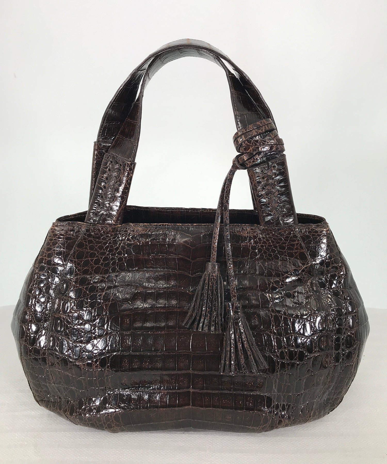 Nancy Gonzalez Crocodile Handbag