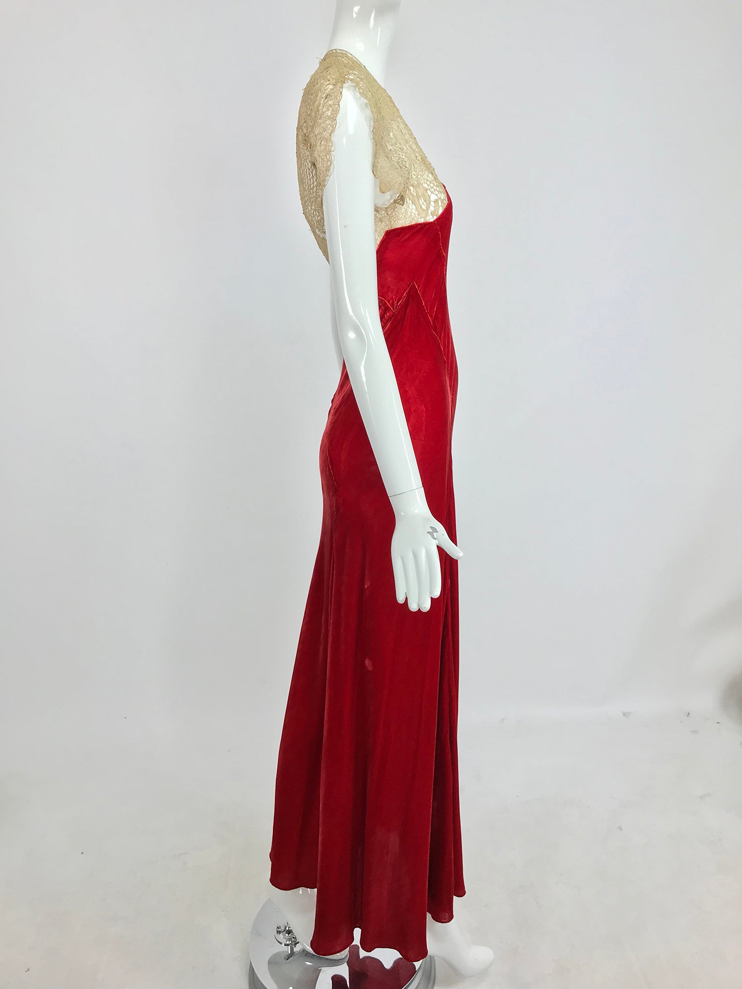 red bias cut dress PETALS SILK BIAS-CUT DRESS IN RED | CULT MIA