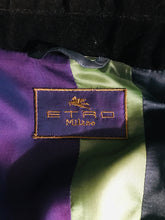 Vintage Etro Paisley Wool Riding Jacket 1990s