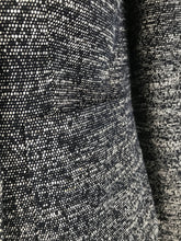 Etro Cotton Blend Black & White Tweed Double Breasted V neck Jacket 40