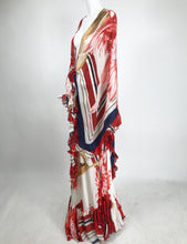 Roberto Cavalli Flowing Silk Maxi Skirt & Matching Shawl