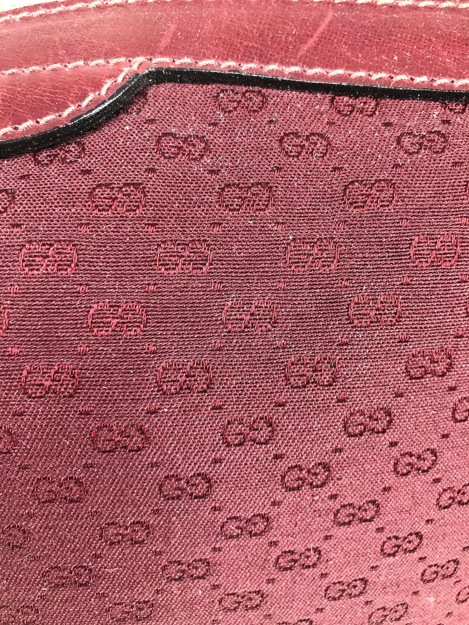 70's Gucci Monogram Hobo Bag
