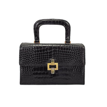 SOLD Lucille de Paris alligator box bag 1950s