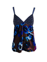 Missoni Beaded and Floral Velevet Camisole