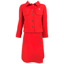 Vintage Andre Courreges Mod Two Piece Suspender Dress and Jacket 1960s