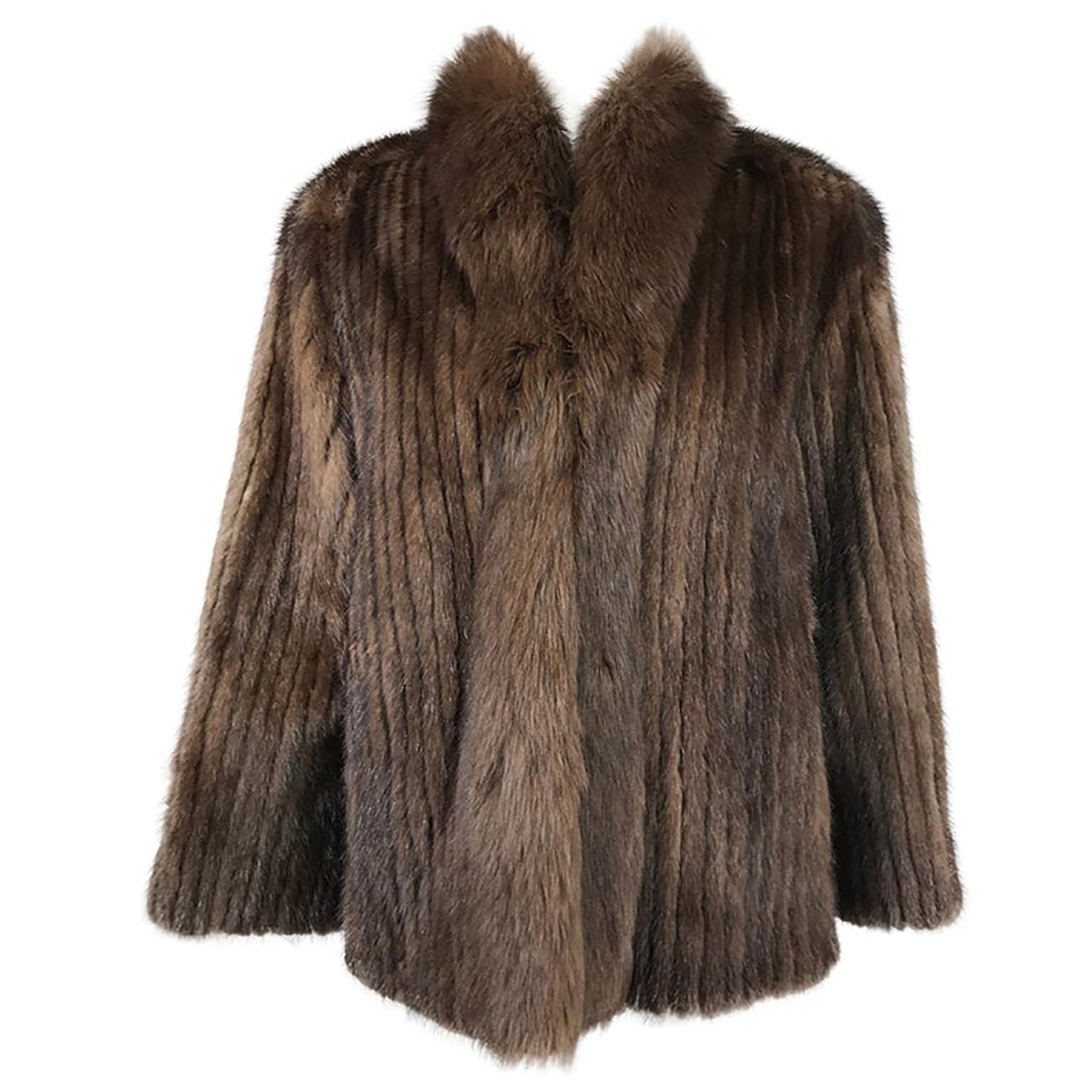 Mink Coat with chanel collar