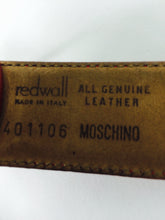 Moschino Redwall-This Is Not A Moschino Jacket- belt 42 1980s