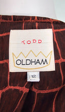 Todd Oldham Silk Animal Print Trouser Set 1990s